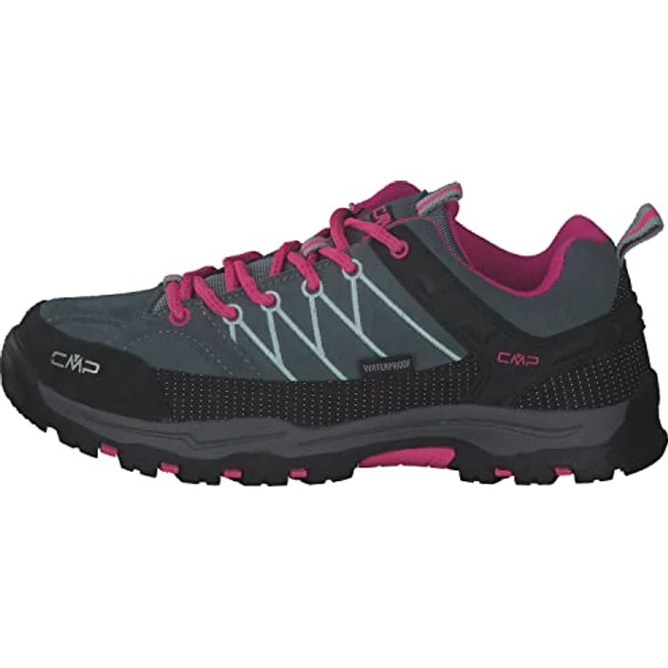 CMP KIDS RIGEL LOW WP TREKKING SHOES, wasserdichte Wanderschuhe mit verstärktem Material und schnellverschluss, Lila, EU 32 – Bild 2