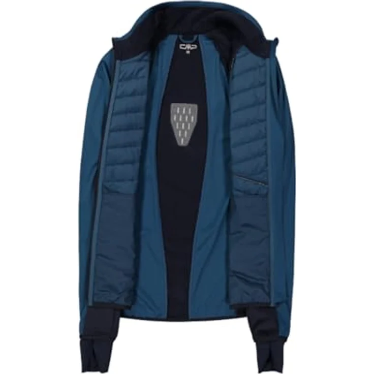 CMP Unlimitech Primaloft Hybrid Herren Jacke, mit abnehmbaren Ärmeln, Petroleum, Größe 52 – Bild 7