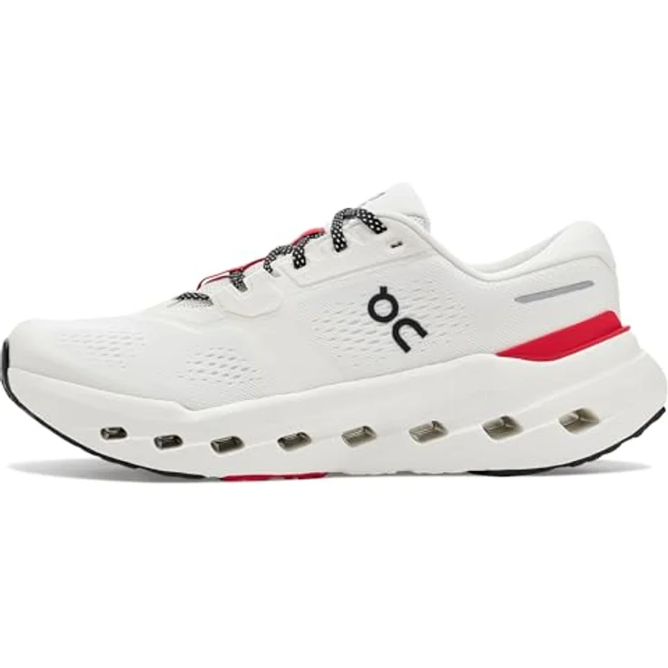 ON Running Cloudrunner 3, Herren Laufschuhe Straße mit Cloud Tec®-Technologie, rutschhemmendem Profil, Ivory-Rubin, EU 45 US 11 – Bild 4