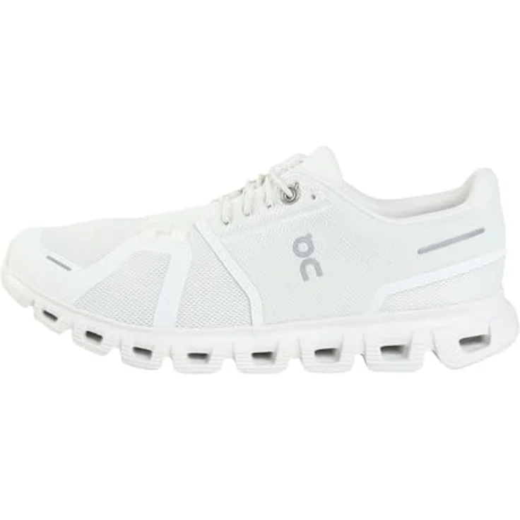 ON Running Cloud 6, Herren Sneakers in Weiß mit CloudTec®-Dämpfung und Schnellschnürsystem, EU 40.5 US 7.5 – Bild 6