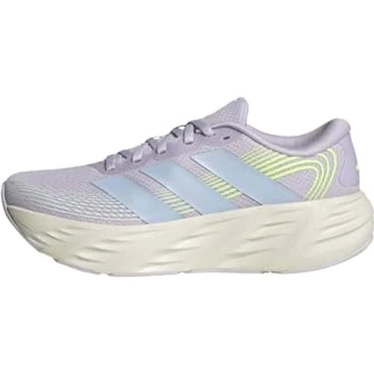 Adidas GALAXY IH9789_590, Laufschuhe mit atmungsaktivem Obermaterial und cloudfoam Dämpfung, Mehrfarbig Purple Tint/Frozen Purple/Hi-Res Yellow, Größe 40 – Bild 1