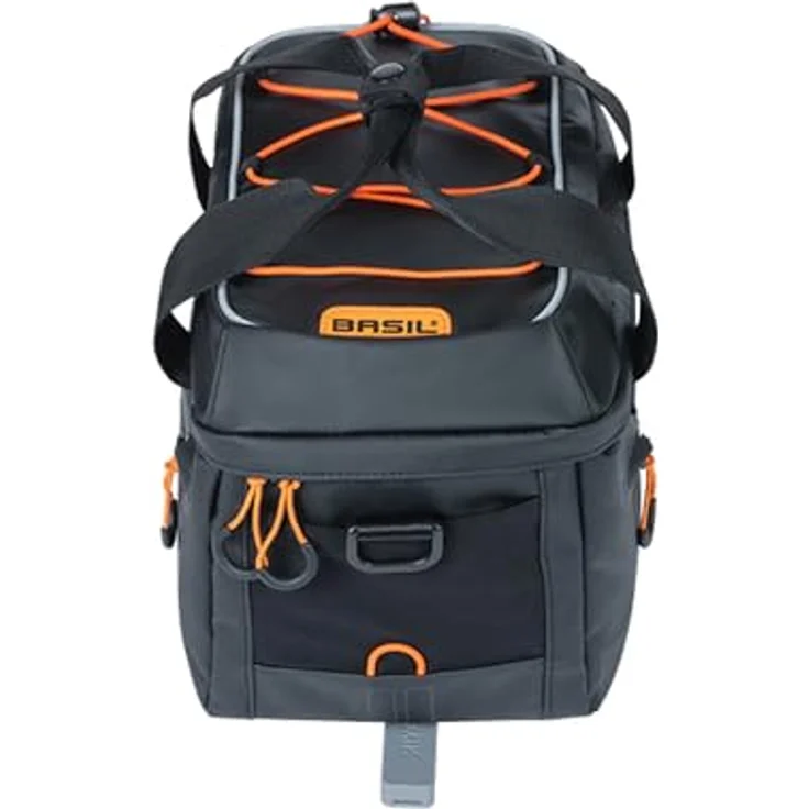 Basil Velotasche Gepäckträgertasche für Fahrräder, schwarz – Bild 3