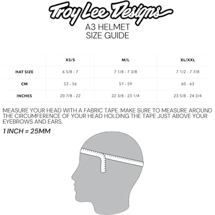 Troy Lee Designs A3 Velohelm, 53-56 cm, 5-Sterne-Sicherheit und luxuriöser Komfort für Mountainbiker – Bild 6