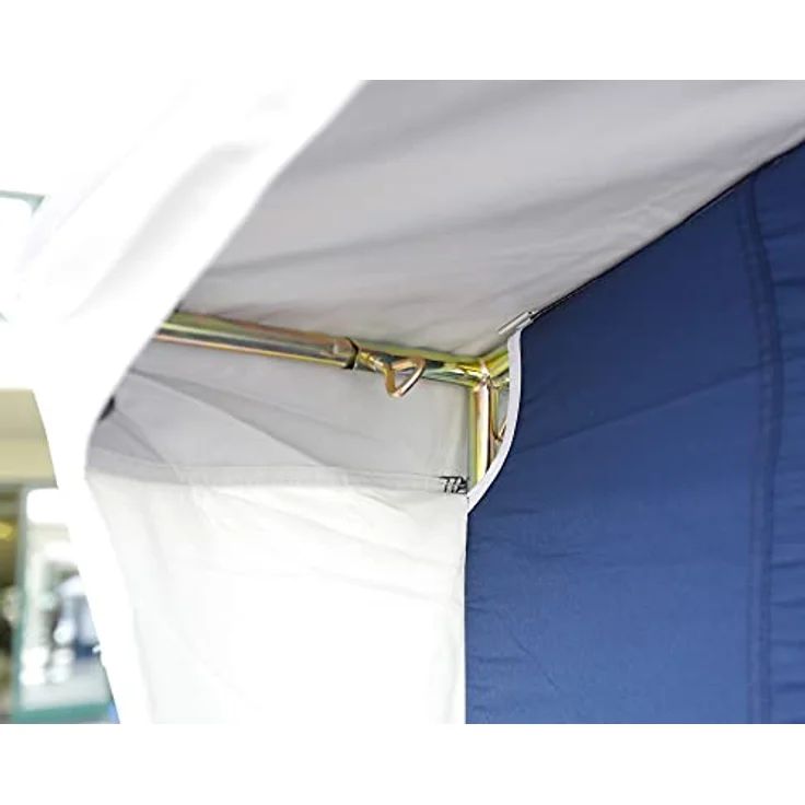 Brunner Gusto I NG, Küchenzelt mit Pultdach, 215 cm Stehhöhe, große Gazefenster, inkl. Tragetasche und Montagematerial – Bild 7