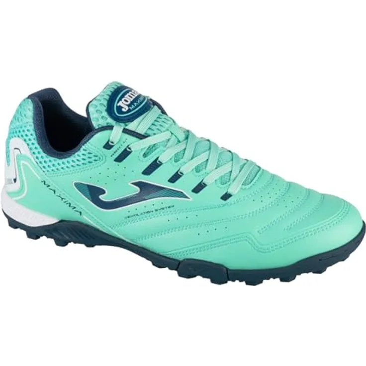 Joma Maxima 2527 TF M MAXS2527TF, Herren-Fußballschuhe für Kunstrasen, Blau, Größe 44