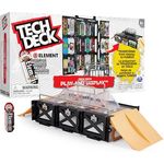 Spin Master Tech Deck, Skateboard (3.39") mit Funbox, Rampen und 1 exklusivem Fingerboard