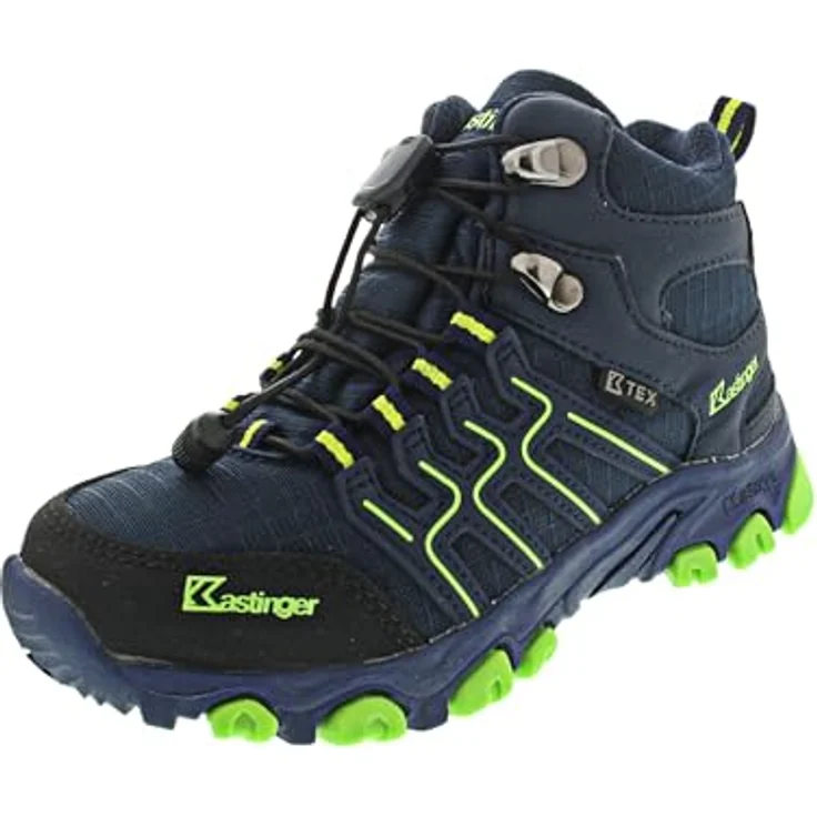Kastinger Farrer Hi II Kinderschuhe Jungen Stiefel, Blau 33, Synthetik, Gummi-Laufsohle – Bild 5