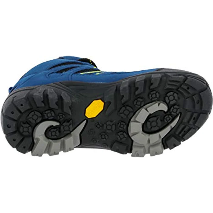Brütting Kinder-Wanderschuh, Blau, strapazierfähiges Obermaterial, atmungsaktive Watertex-Membrane, Vibramsohle mit guter Dämpfung und Rutschfestigkeit – Bild 6