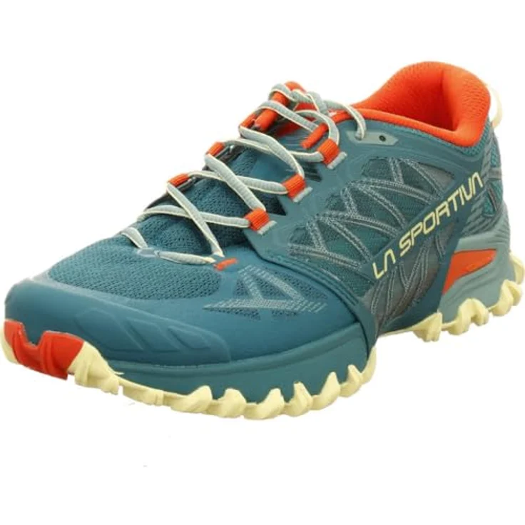 La Sportiva Bushido III, Wanderschuh in Blau, Gr. 42, Synthetik-Obermaterial, Schnürer – Bild 1