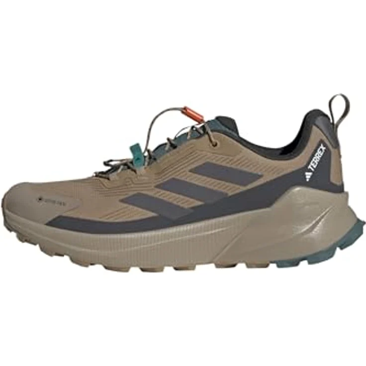 adidas TERREX Hikingschuh, wasserdicht mit GORE-TEX, robuste Außensohle aus Continental™, schwarz – Bild 1