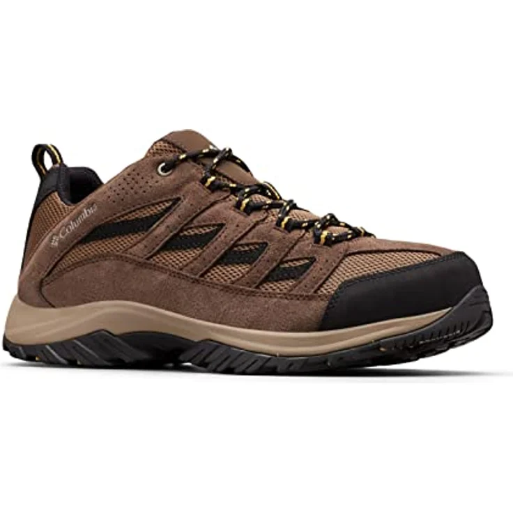 Columbia Crestwood, Trekkingschuh aus atmungsaktivem Mesh und Wildleder, schwarz – Bild 2
