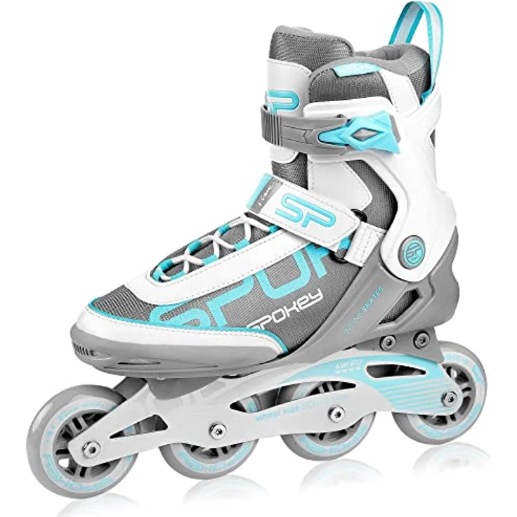 Spokey Prime Pro Inline Skates, 80 mm Rollen mit ABEC9 Carbon Lagern, Größe 38 – Bild 6