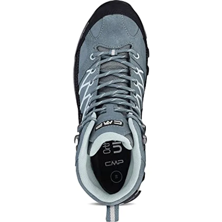 CMP Rigel Low Trekking Waterproof, Damen Trekkingschuh mit Clima Protect® und rutschfester CMP FullOn GRIP-Sohle, Wildlederoberfläche – Bild 2