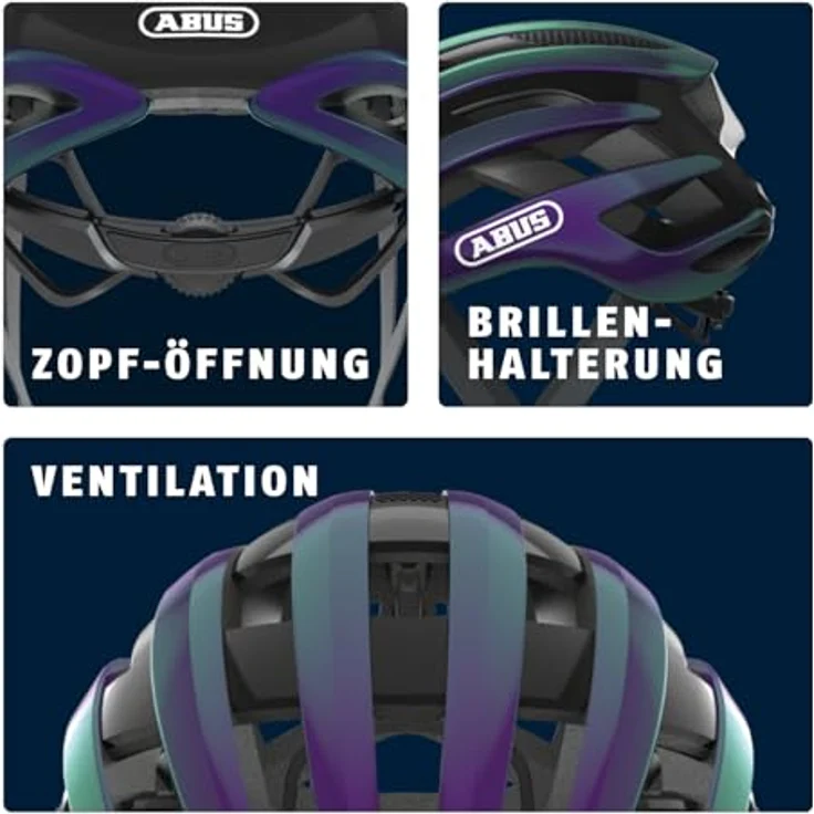 Abus AIRBREAKER Fahrradhelm – Bild 6