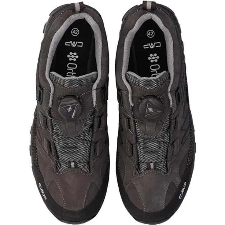 CMP Campagnolo Rigel LOW Fitgo WP, Herren Wanderschuhe, Wasserdicht, Grau, Größe 43 – Bild 4