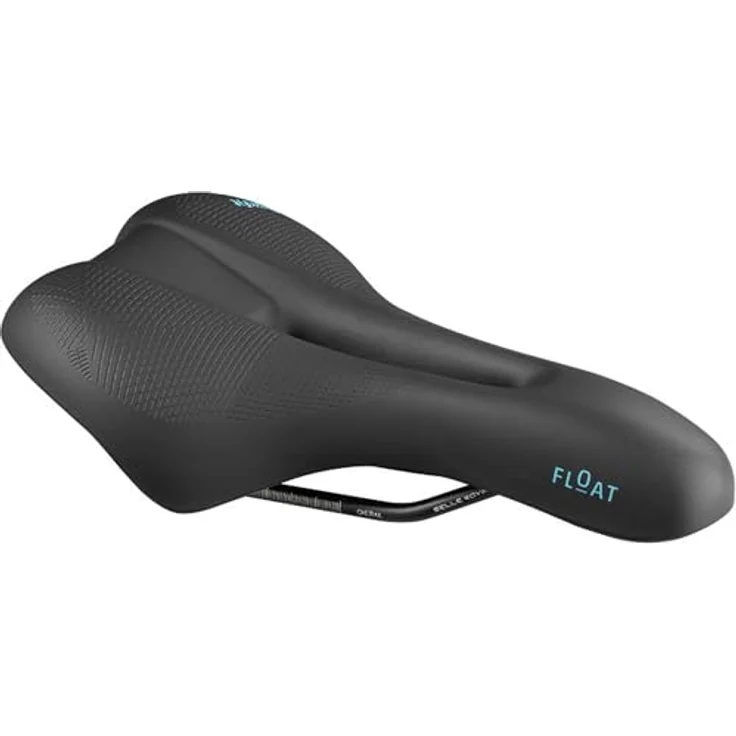Selle Royal Float Athletic, Velosattel mit anatomischer Form und Mittelloch, schwarz – Bild 2