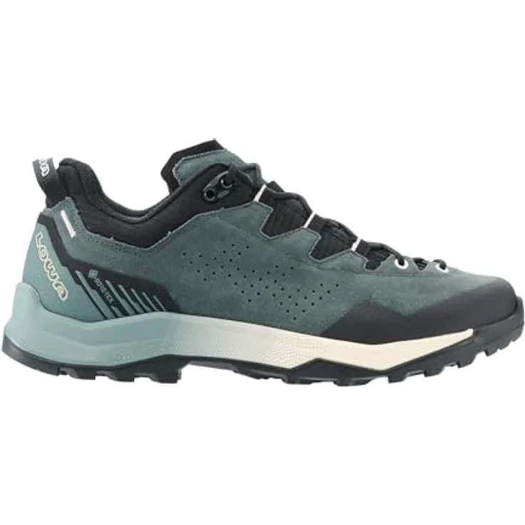 Lowa EXPLORER GTX LO Herren Wanderschuhe, schieferblau/schwarz, atmungsaktiv und wasserdicht mit Vibram®-Megagrip – Bild 1