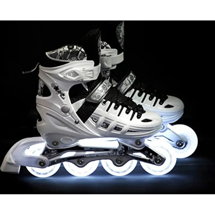 Nils NH10905, Inline Skates mit leuchtenden Rädern und multifunktionalem Befestigungssystem, Größe 40 – Bild 6
