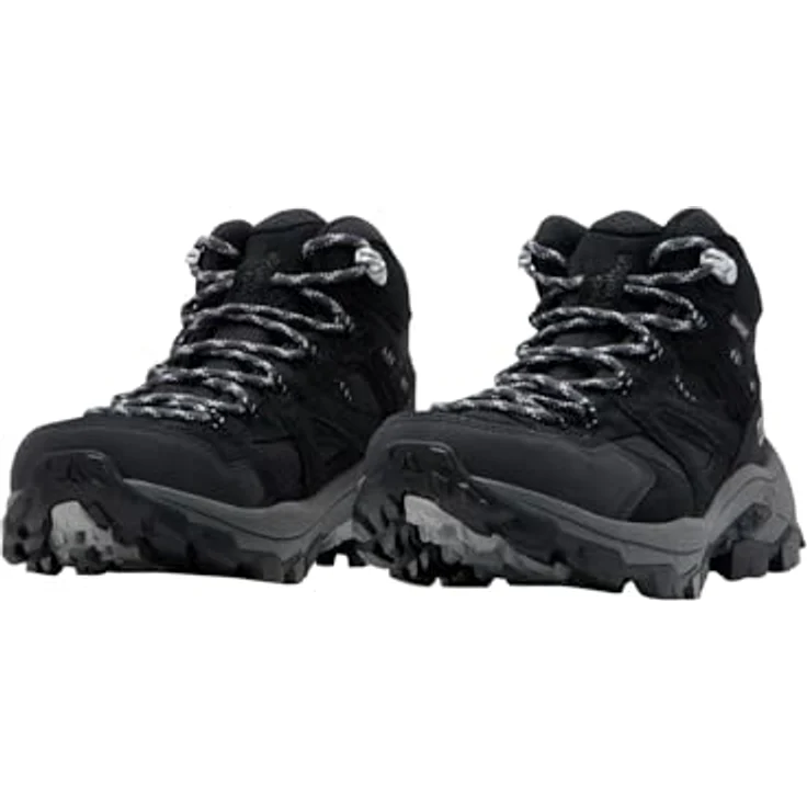 Jack Wolfskin Women's Vojo Tour Texapore Mid, Wanderschuhe mit wasserdichtem Wetterschutz und griffiger Gummi-Außensohle, Schwarz, Gr. 41 – Bild 7