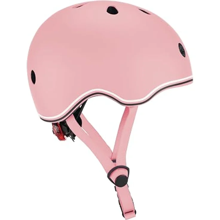 Globber Helm Go Up Lights Pastellrosa – Bild 4