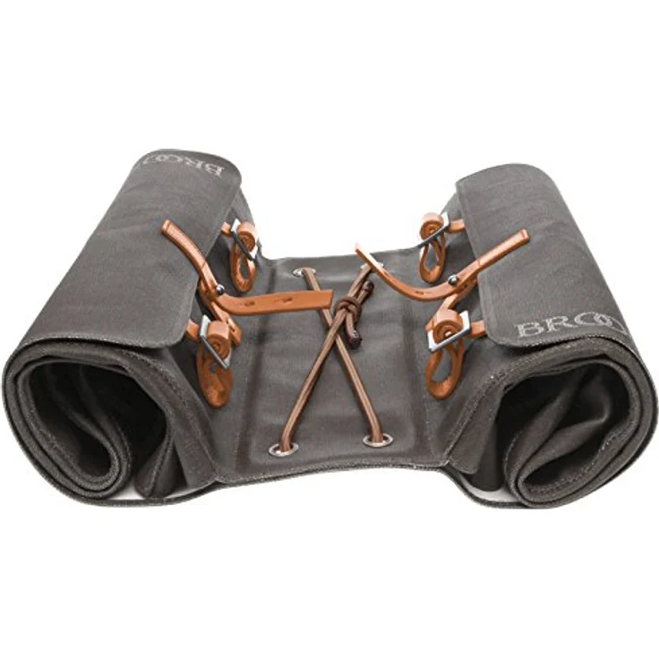 Brooks England Brick Lane Roll-Up Panniers, Gepäckträgertasche mit 28 l Volumen für Gepäckträger 10-15 cm breit – Bild 2