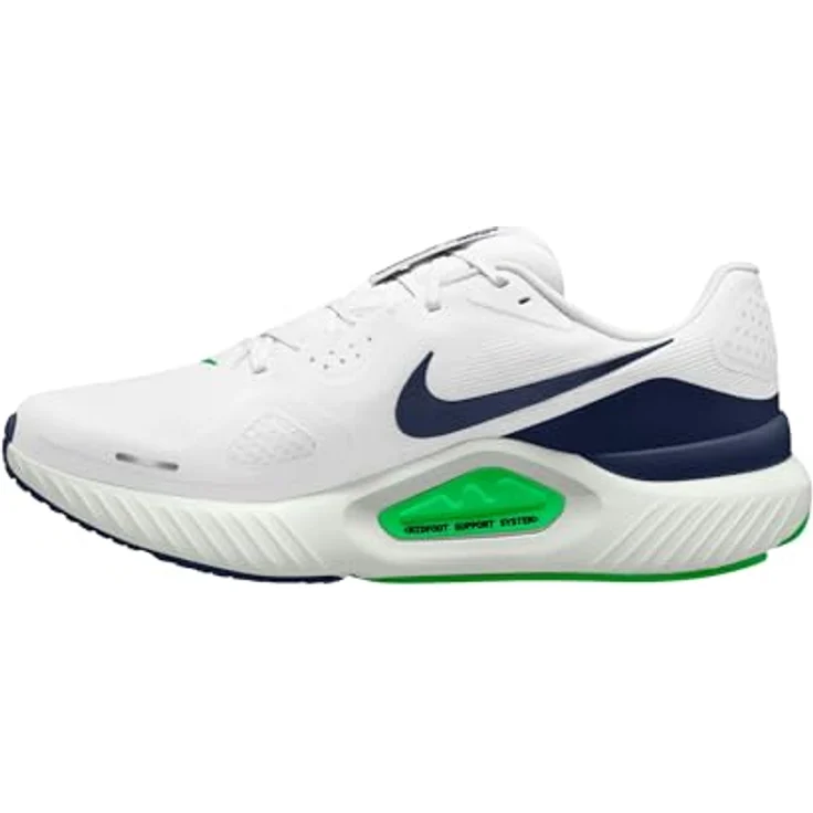 Nike Laufschuhe Structure 26, Herren, weiß, mit ReactX-Mittelsohle und stabilisierendem Stützsystem – Bild 1