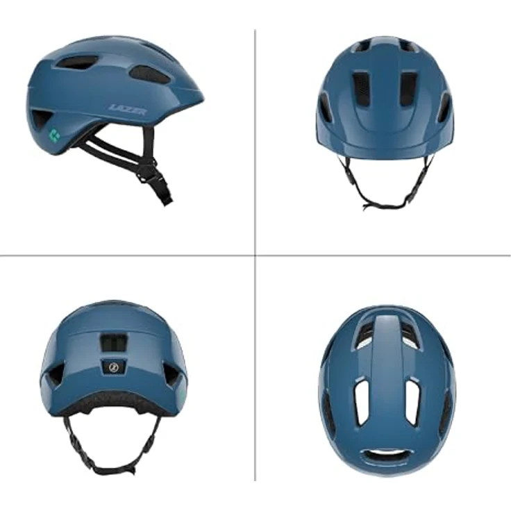 Lazer Sport Nutz 2.0 KC, Velohelm für Kinder mit optimaler Sicherheit und Belüftungssystem, leicht und atmungsaktiv, urbanes Design – Bild 2