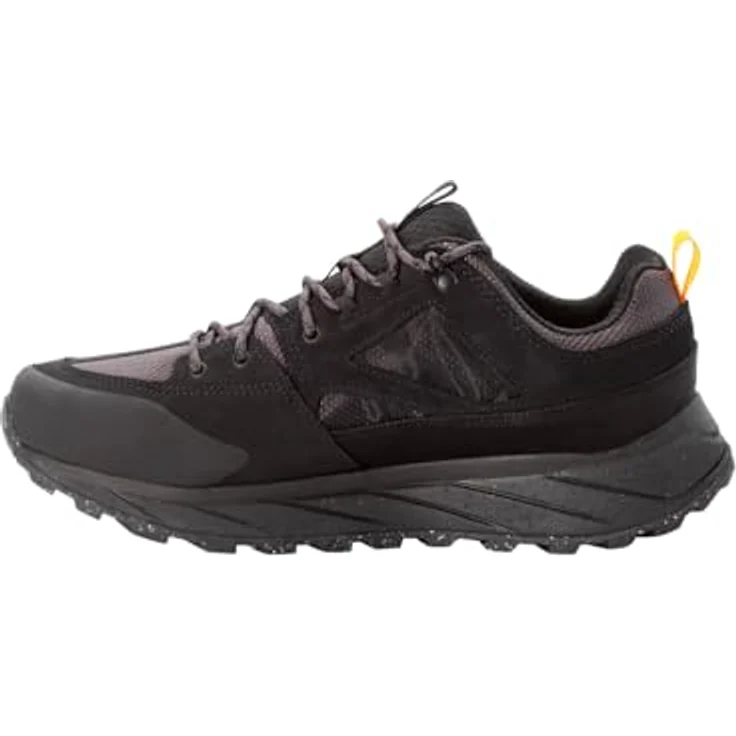 Jack Wolfskin Terraquest Texapore Low M, Herren Wanderschuhe mit Wetterschutz, Schwarz, Größe 44.5 – Bild 1