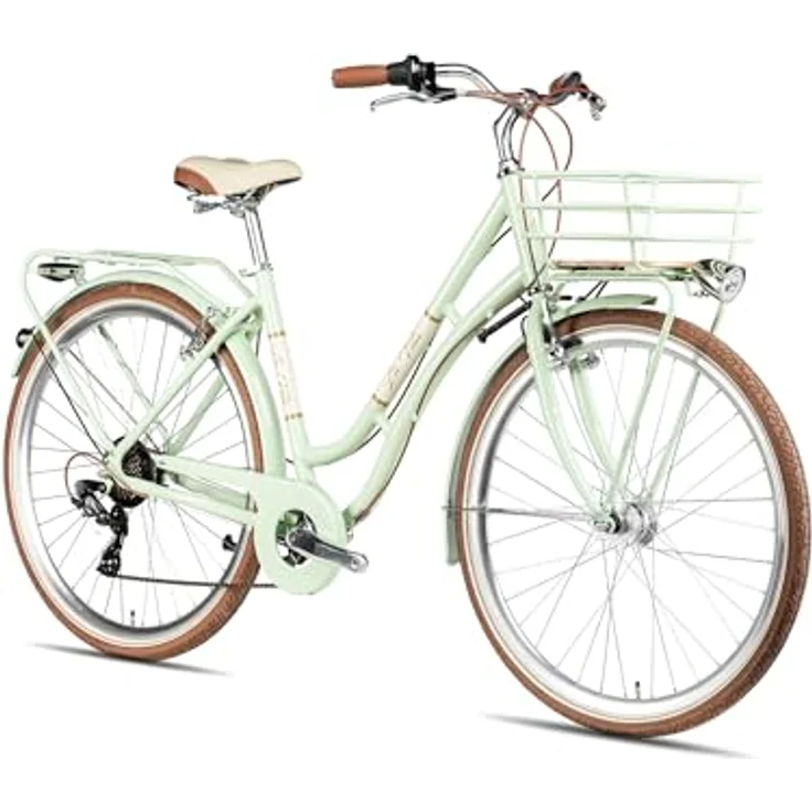 Maxim La Vita Citybike Damenrad, 28 Zoll mit Straßenausstattung, montiert und durchgecheckt – Bild 2