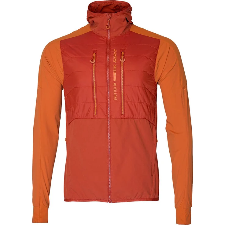 Silvini Core Skijacke für Männer, L, QuatroFLEX Shell-Material, Primaloft® Silver Isolierung, ergonomischer Schnitt, helmkompatible Kapuze
