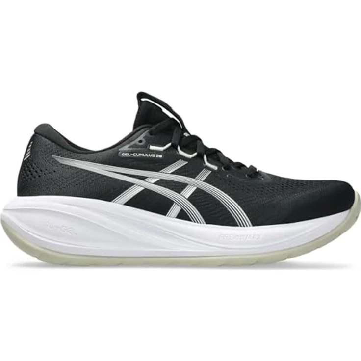 Asics Gel-Cumulus 28, Leichter Laufschuh mit FF BLAST MAX Dämpfung, black/white, Größe: 9.5 – Bild 5