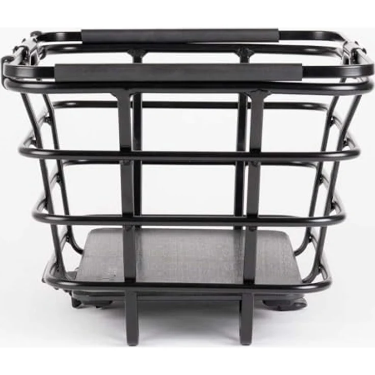 Atran Velo AtranVelo Epic Multi AVS Fahrradkorb, Schwarz, 29 x 40 x 20 cm, inklusive AVS Systemadapter, abnehmbarer Kunststoffboden, mit moosgummibesetztem Tragegriff, Aluminium, kompatibel mit Tiergitter – Bild 3