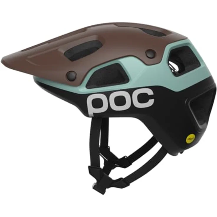 POC Cularis Pure – Unisex MTB Helm mit MIPS, wechselbarem Visier, optimierter Belüftung, leichtem Design und 360° Anpassung für Trail und XC – Bild 1
