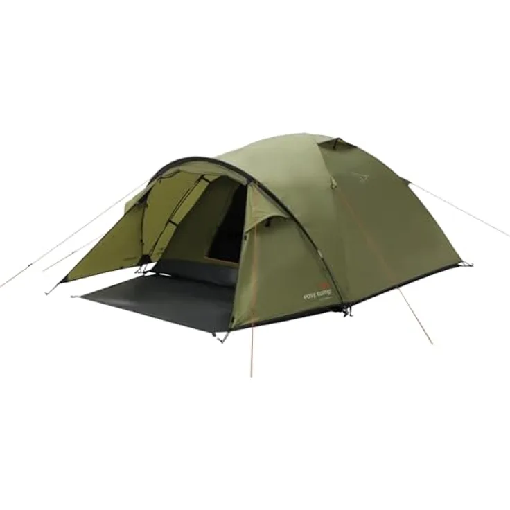 Easy Camp Setesdal 4, Kuppelzelt für 4 Personen, 4.60 kg, mit SleepTight-Innenzelt und abnehmbarer Bodenplane