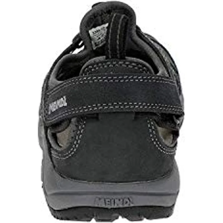 Meindl Herren Outdoor Sandalen Hawaii, Freizeit Sandalen aus Nubuk- und Veloursleder mit Zehenschutz, Schnellschnürsystem und Vibram-Gummisohle, Schwarz – Bild 3