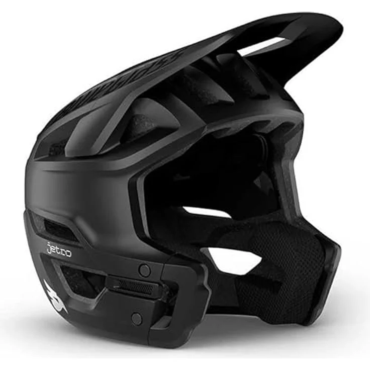 Bluegrass Jetro MIPS, innovativer Fahrradhelm mit umfassendem Schutz und optimaler Belüftung, Schwarz Matt, Gr. L – Bild 1