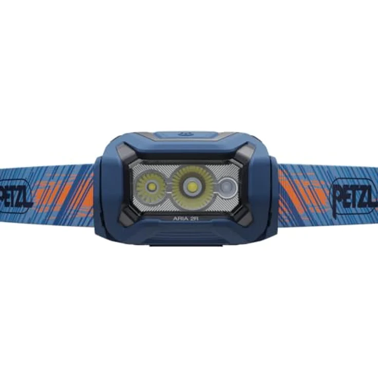 PETZL ARIA 2R RGB, Leichte & Wiederaufladbare Stirnlampe mit 625 Lumen, Blau – Bild 2