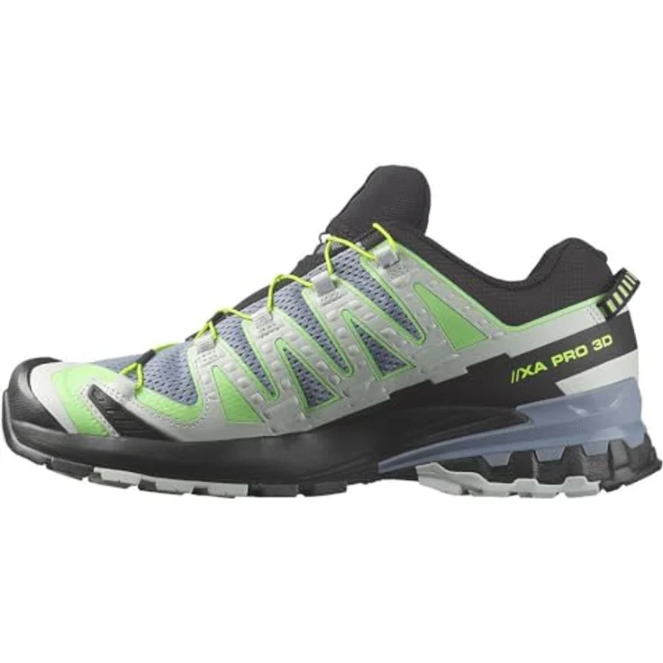 Salomon XA Pro 3D V9, Herren Wanderschuhe in Grün mit Schnellschnürung und Contagrip-Außensohle, Schuhgröße EUR 44.5 | UK 10 – Bild 3