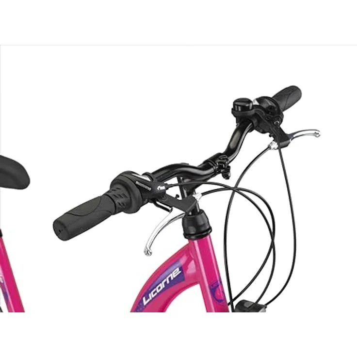 Licorne Bike Stella Premium City Bike - 21 Gang-Schaltung - Hollandfahrrad Citybike (Rosa, 24.00) – Bild 5