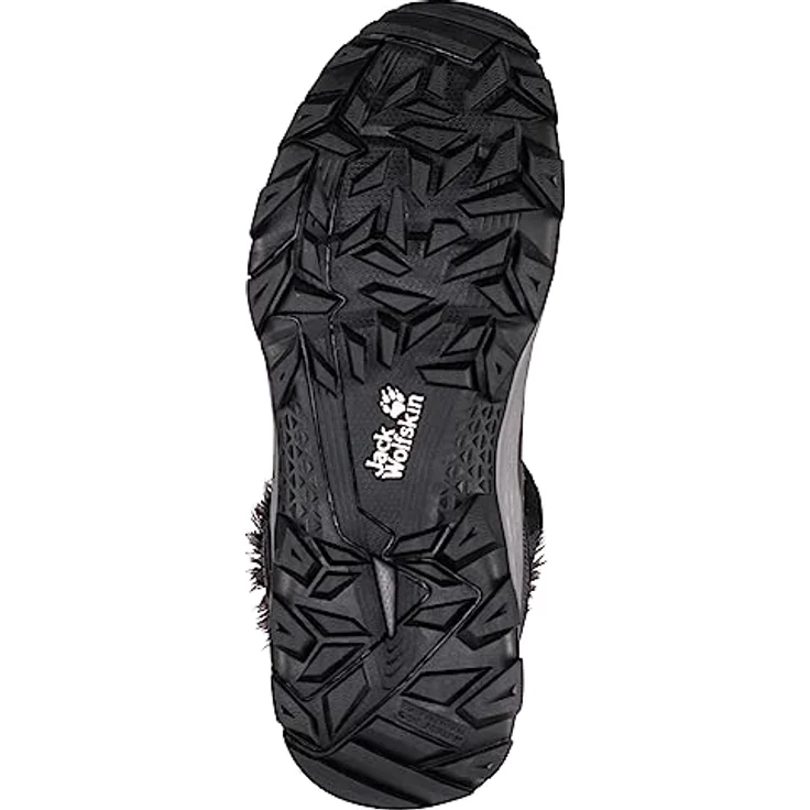 Jack Wolfskin Everquest Snow High Texapore, Winterschuhe mit wasserdichter TEXAPORE-Membran und Hochleistungs-Isolierung bis -30°C, schwarz – Bild 7