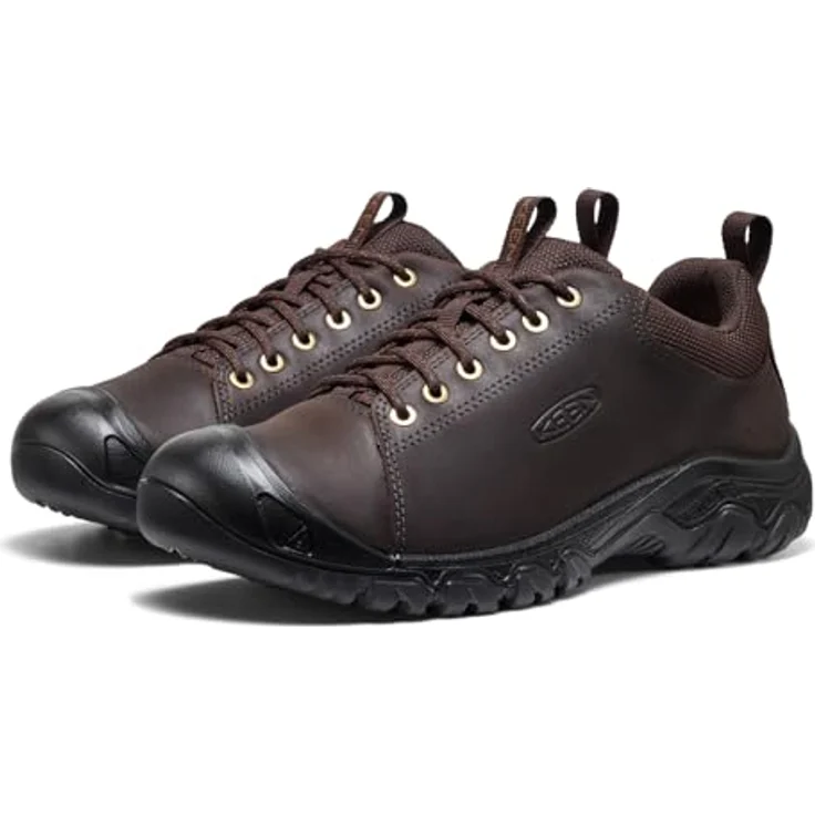 Keen TARGHEE IV OXFORD, Herren Outdoorschuh aus Leder und Textil, wasserabweisend, leicht und flexibel – Bild 4