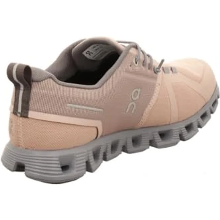 On Running Cloud 5, Damen Laufschuhe mit vergrößerter Zwischensohle und wasserdichter Membran, Pink (37.5) – Bild 3