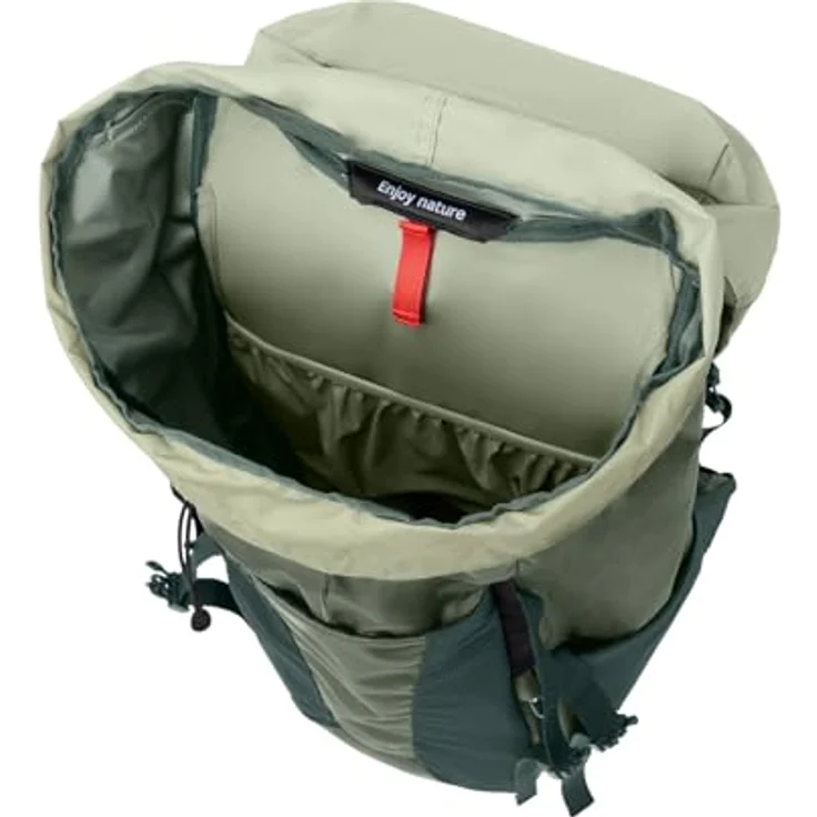 VAUDE Brenta 30 Wanderrucksack 30L mit ergonomischem Tragesystem, atmungsaktiver Rückwand, Trinksystem-Fach und verstellbaren Gurten - Schwarz – Bild 3