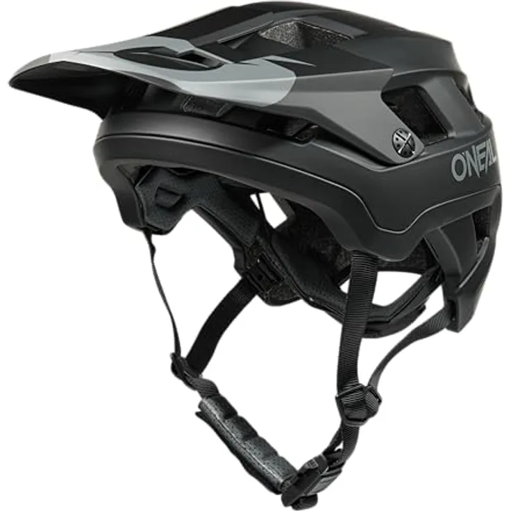 O'Neal Defender Solid MTB-Helm, leichter und gut belüfteter Fahrradhelm in Schwarz, Größe L-XL