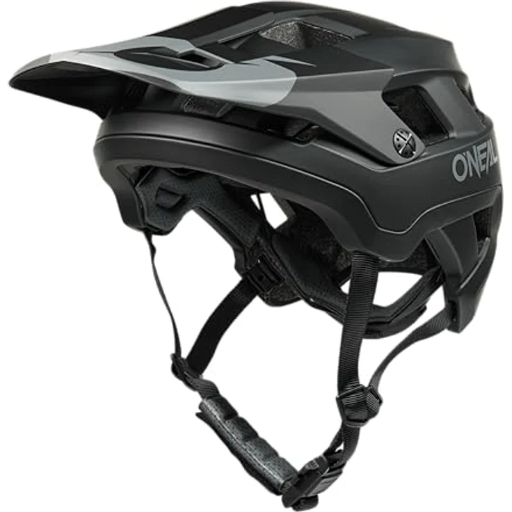 O'Neal Defender Solid MTB-Helm, leichter und gut belüfteter Fahrradhelm in Schwarz, Größe L-XL – Bild 1