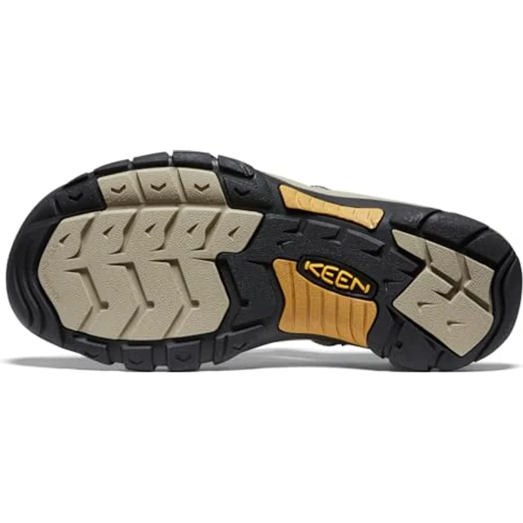 Keen Newport H2 Sandalen, Herren Wanderschuhe mit Schnellverschluss und KEEN.ALL-TERRAIN Sohle, Raven/Aluminum, Größe 42 – Bild 6