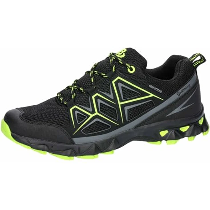 Brütting Power, Herren Wanderschuhe mit wasserdichter Comfortex-Klimamembrane, Größe 41, Schwarz – Bild 1