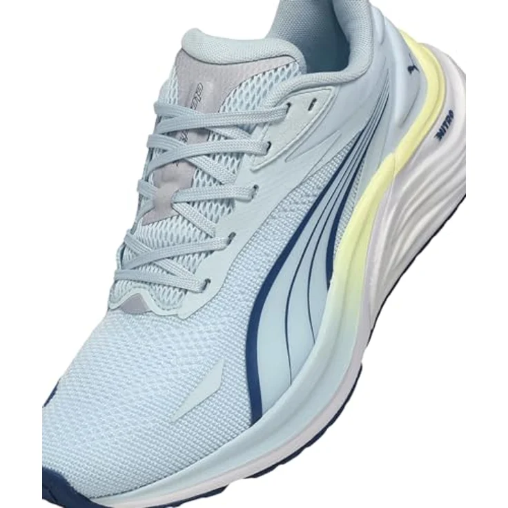 PUMA Electrify NITRO 4 Wns Laufschuhe Damen, reaktionsfreudige Dämpfung mit NITROFOAM™ & PROFOAMLITE, blau Sea Glass Dark Indigo Gray, Schuhgröße 38.5 EU – Bild 7