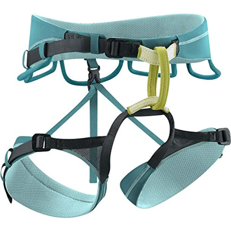 EDELRID Klettergurt Autana, Damen-Performance-Gurt mit 3D Mesh-Polsterung, Farbe Jade, Größe L, inkl. 5 Materialschlaufen und Dyneema Abriebschutz – Bild 1