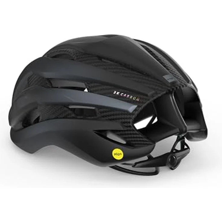 MET Trenta 3K Carbon MIPS Black/Matt S (52-56 cm) Fahrradhelm, fortschrittlicher Rennradhelm mit 3K-Carbon-Technologie – Bild 2